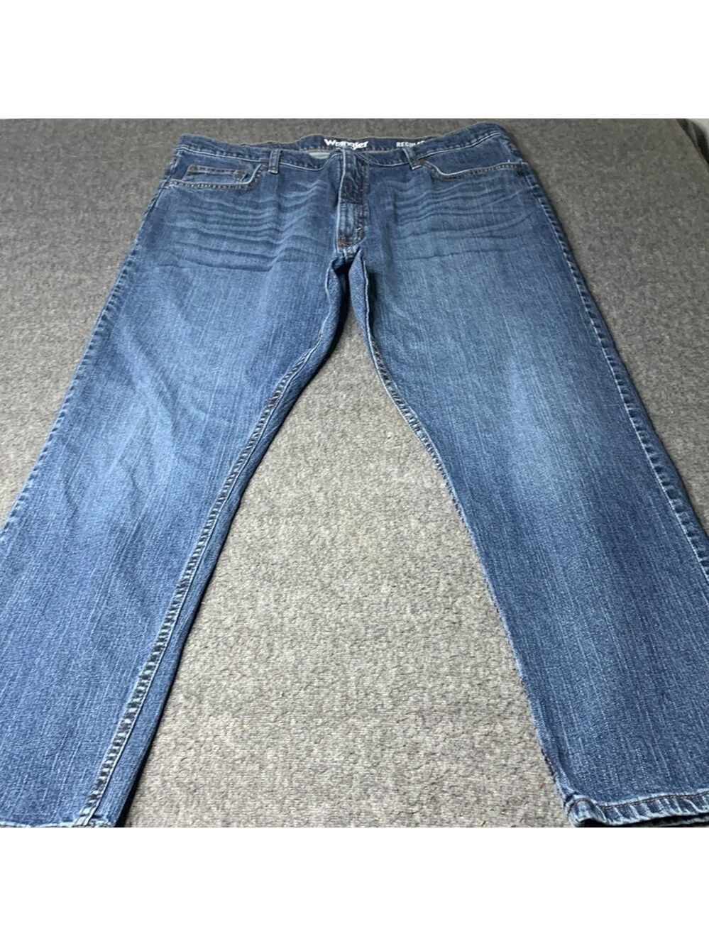 Wrangler Straight Leg Regular Fit Jeans Size 40x30